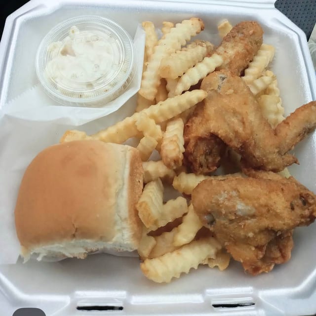 2 pc Whole Wing Dinner.