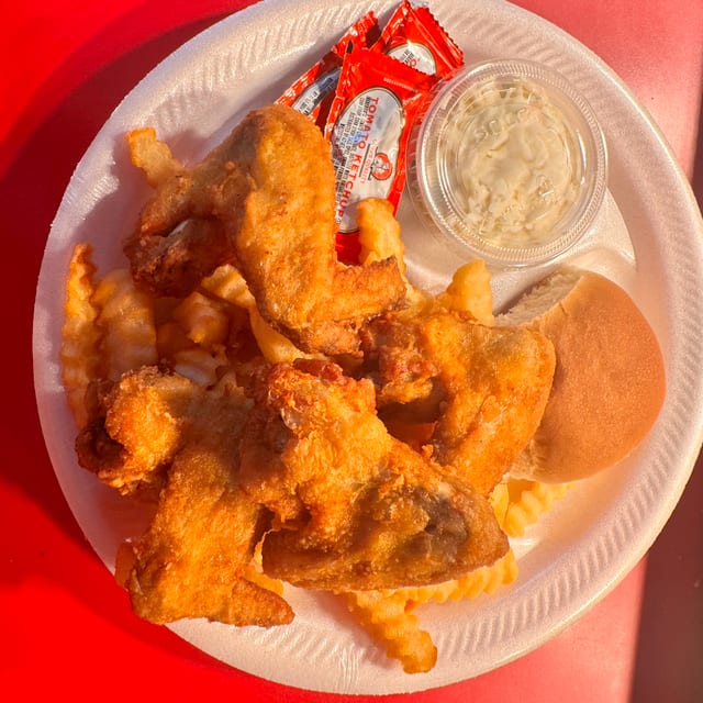 4 PC Wing Dinner.