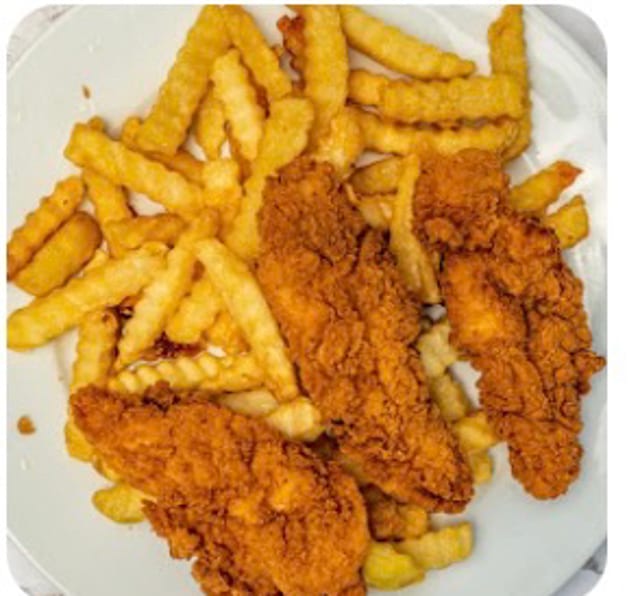 3 Pc Chicken Strip Dinner.