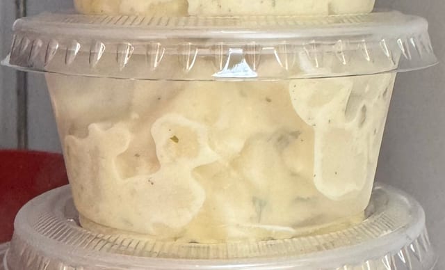 Individual Poteto Salad.