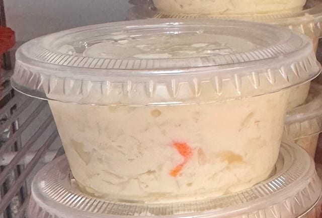 Individual Coleslaw.