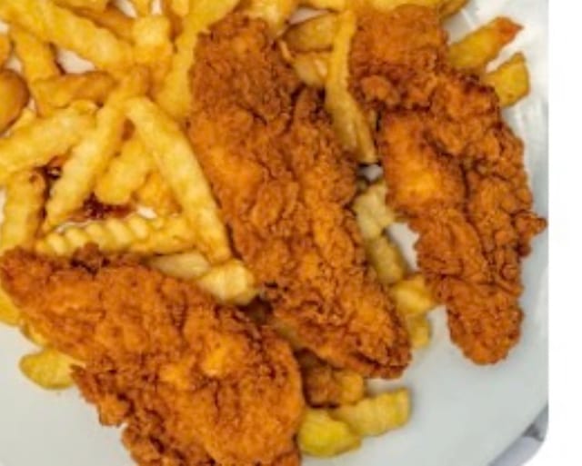 3 Pc Chicken Strip Only.