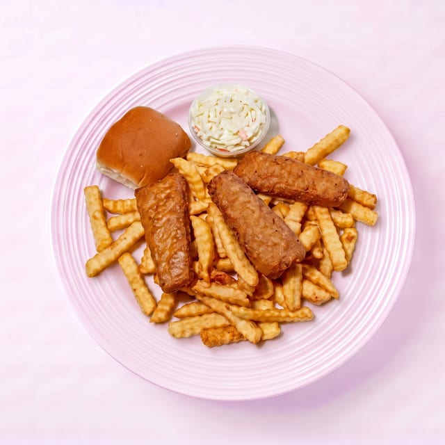 3 Pc Chicken Strip Dinner.