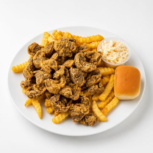 Gizzard Dinner.